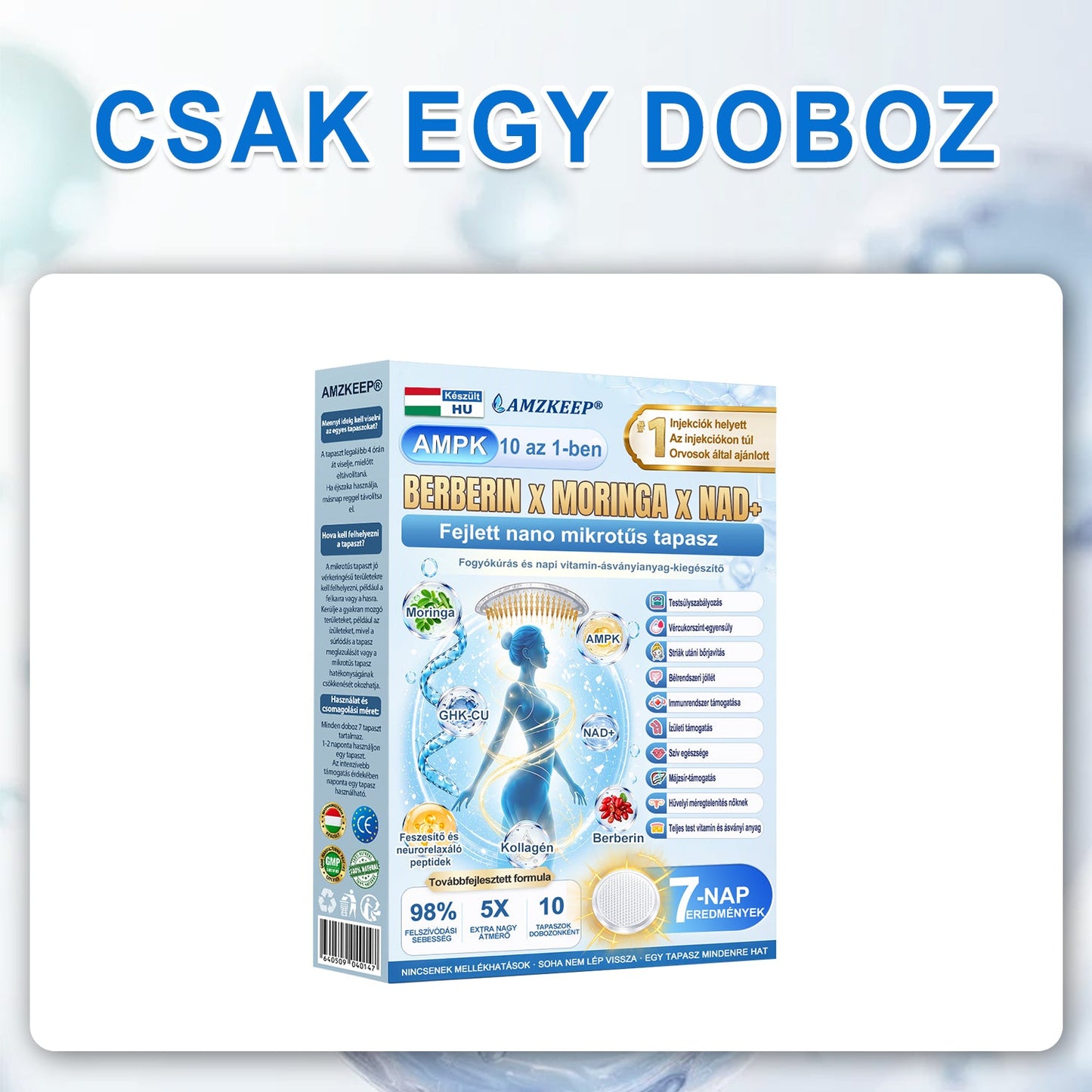 đ MĂĄr csak 5 doboz maradt! TovĂĄbbi 50% kedvezmĂ©nnyel kĂnĂĄljuk Ćket! Szerezz egĂ©szsĂ©ges testet. Ha most nem kezded el, jövĆre jön a következĆ esĂ©lyed.