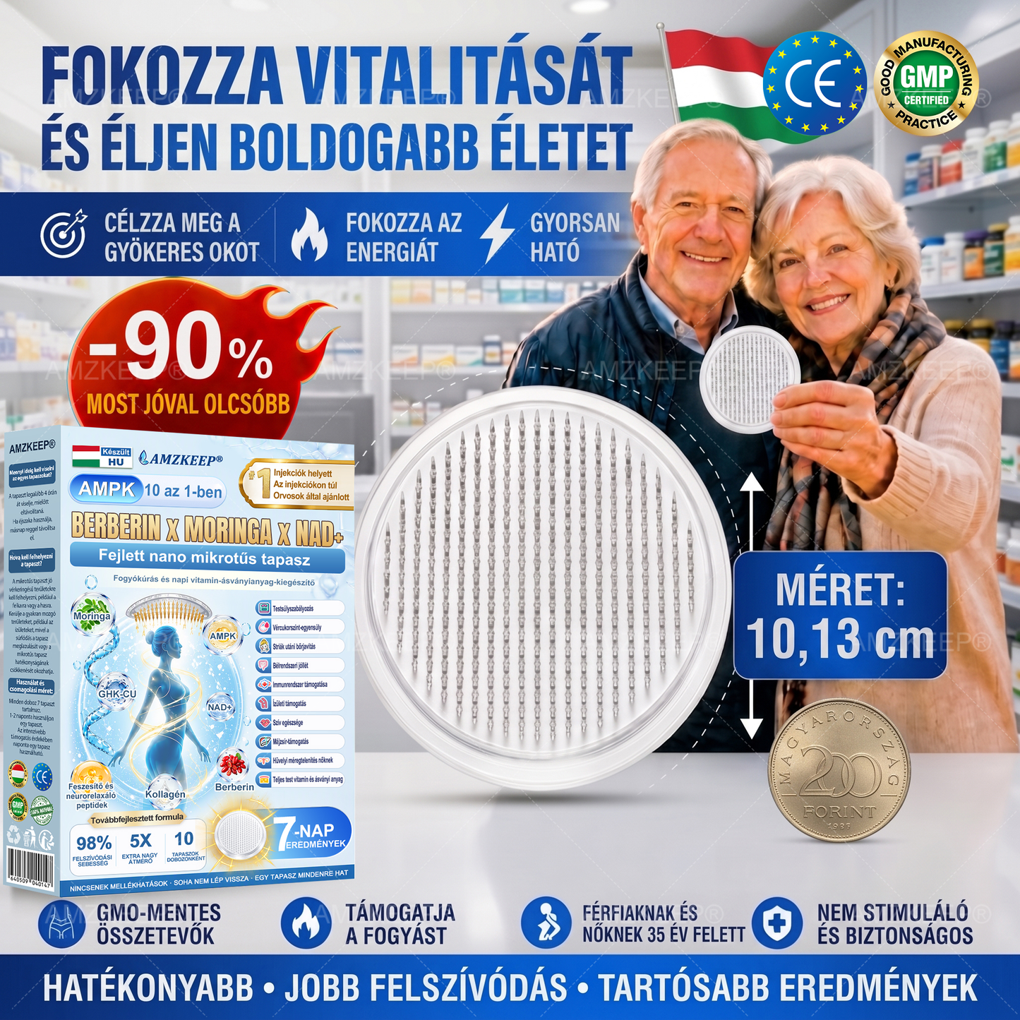🎁 Már csak 5 doboz maradt! További 50% kedvezménnyel kínáljuk őket! Szerezz egészséges testet. Ha most nem kezded el, jövőre jön a következő esélyed.