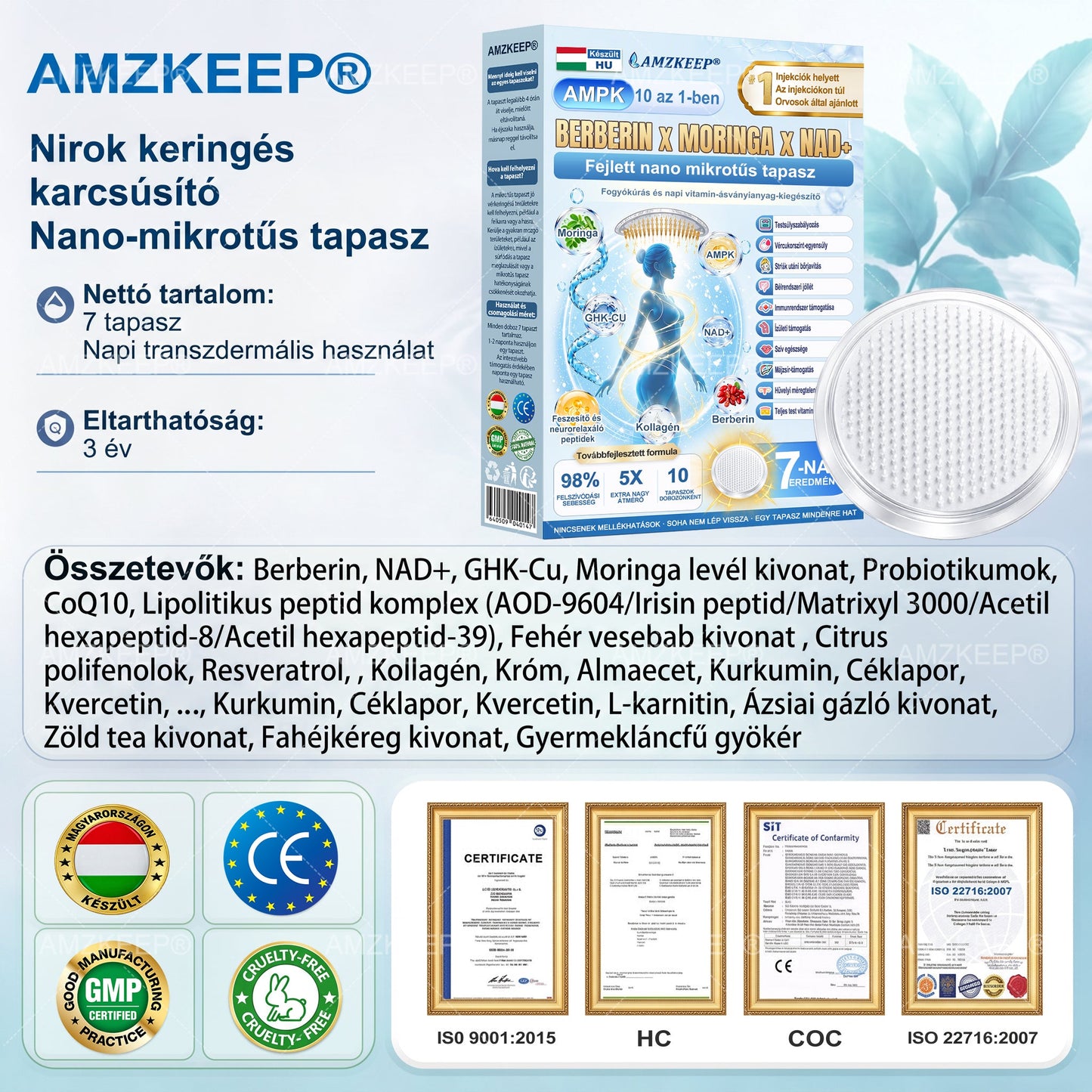 🎁 Már csak 5 doboz maradt! További 50% kedvezménnyel kínáljuk őket! Szerezz egészséges testet. Ha most nem kezded el, jövőre jön a következő esélyed.