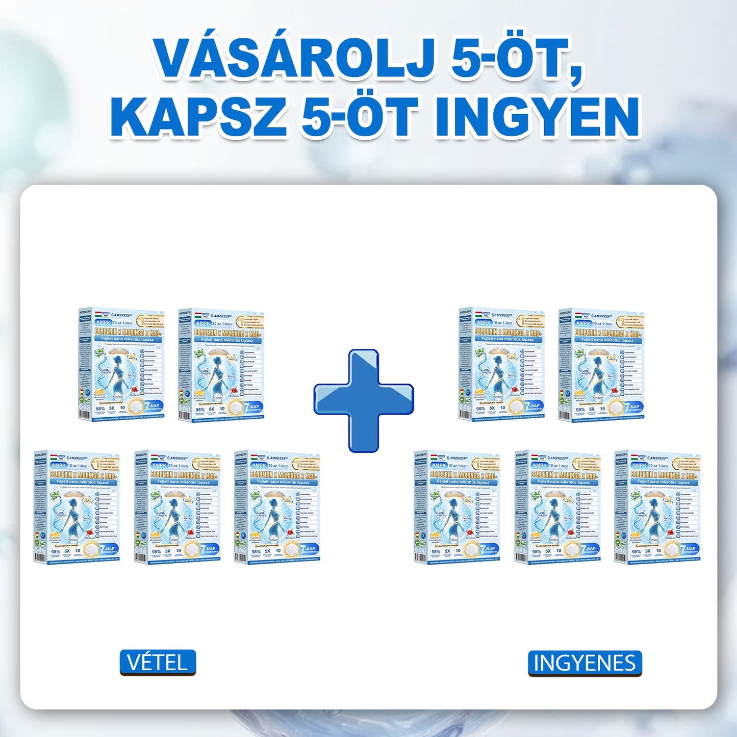 🎁 Már csak 5 doboz maradt! További 50% kedvezménnyel kínáljuk őket! Szerezz egészséges testet. Ha most nem kezded el, jövőre jön a következő esélyed.